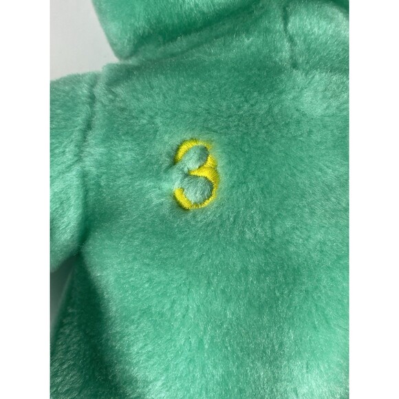 Vintage A-Rod Bear Salvino’s Big Bammers #3 Alex Rodriguez 15” Green Plush Bear - Picture 9 of 9